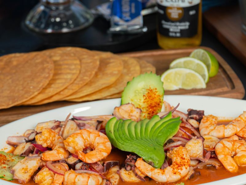 Mariscos El Marinero food